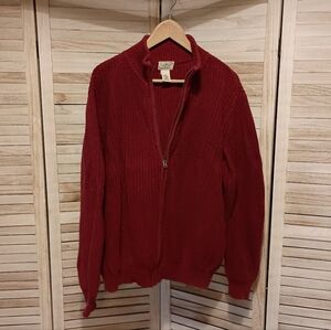 Men's zip up L.L.Bean Sweater